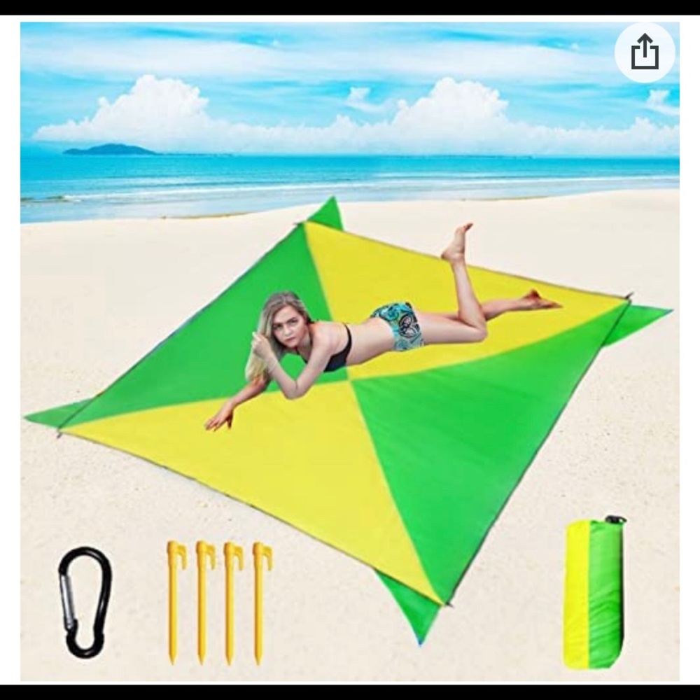 Sand proof/ water proof beach blanket